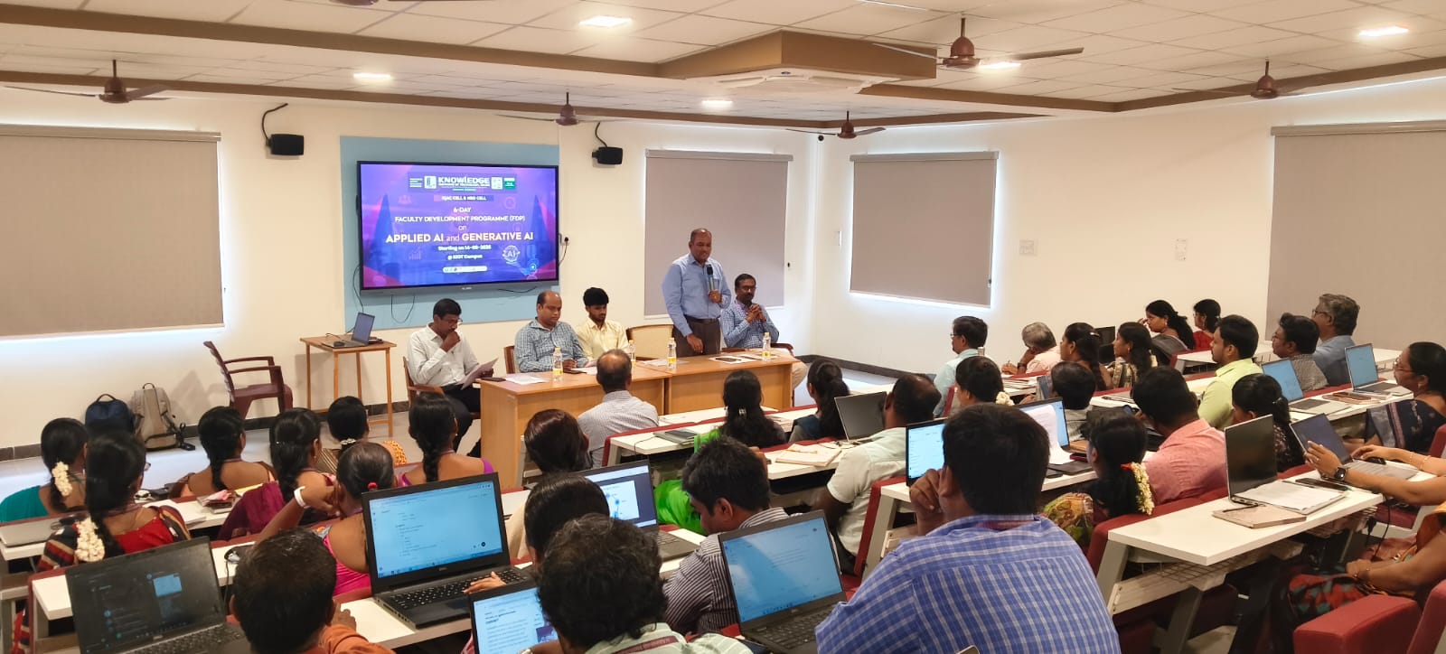 Faculty Development Programme on Applied and Generative AI at KIOT