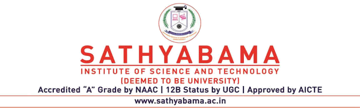 Sathyabama Institute of Science & Technology